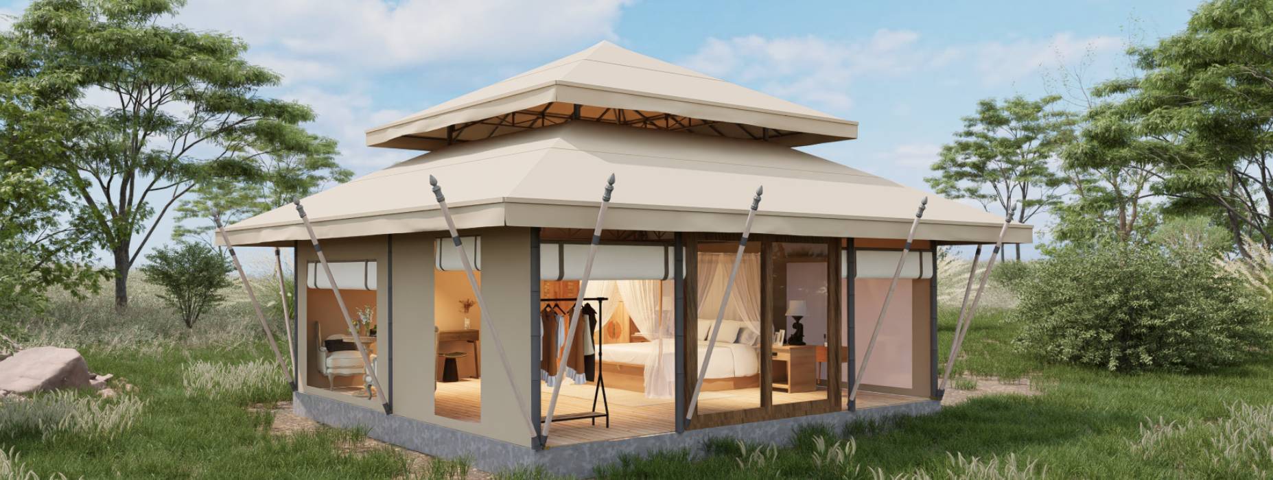 馆陶县户外野奢帐篷