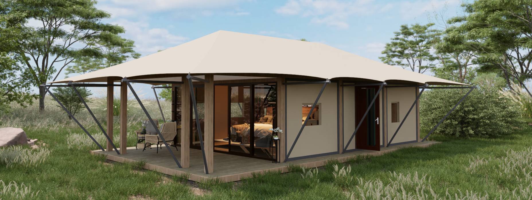 馆陶县户外酒店帐篷厂家